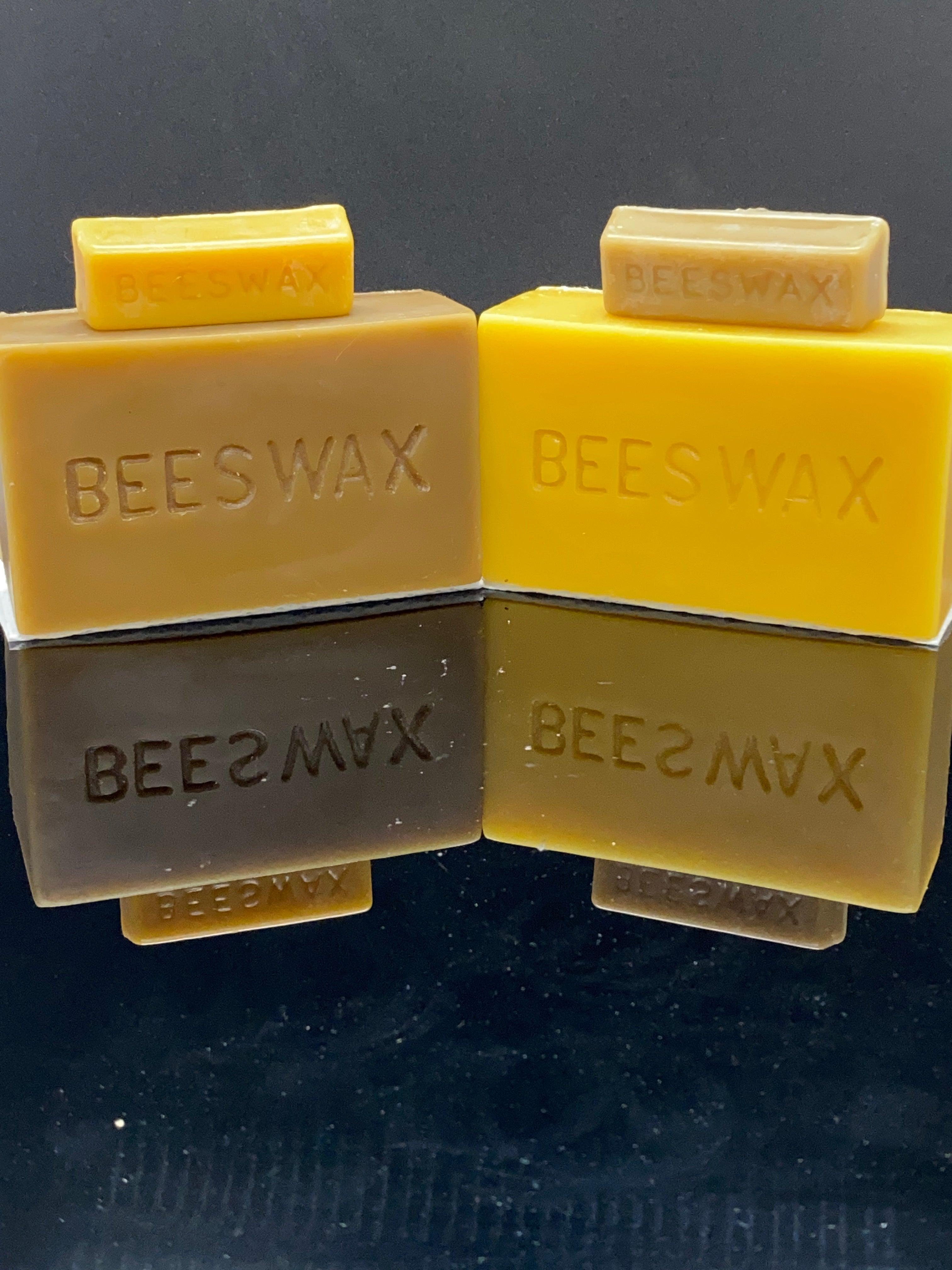 Filtered Beeswax 1lb Block
