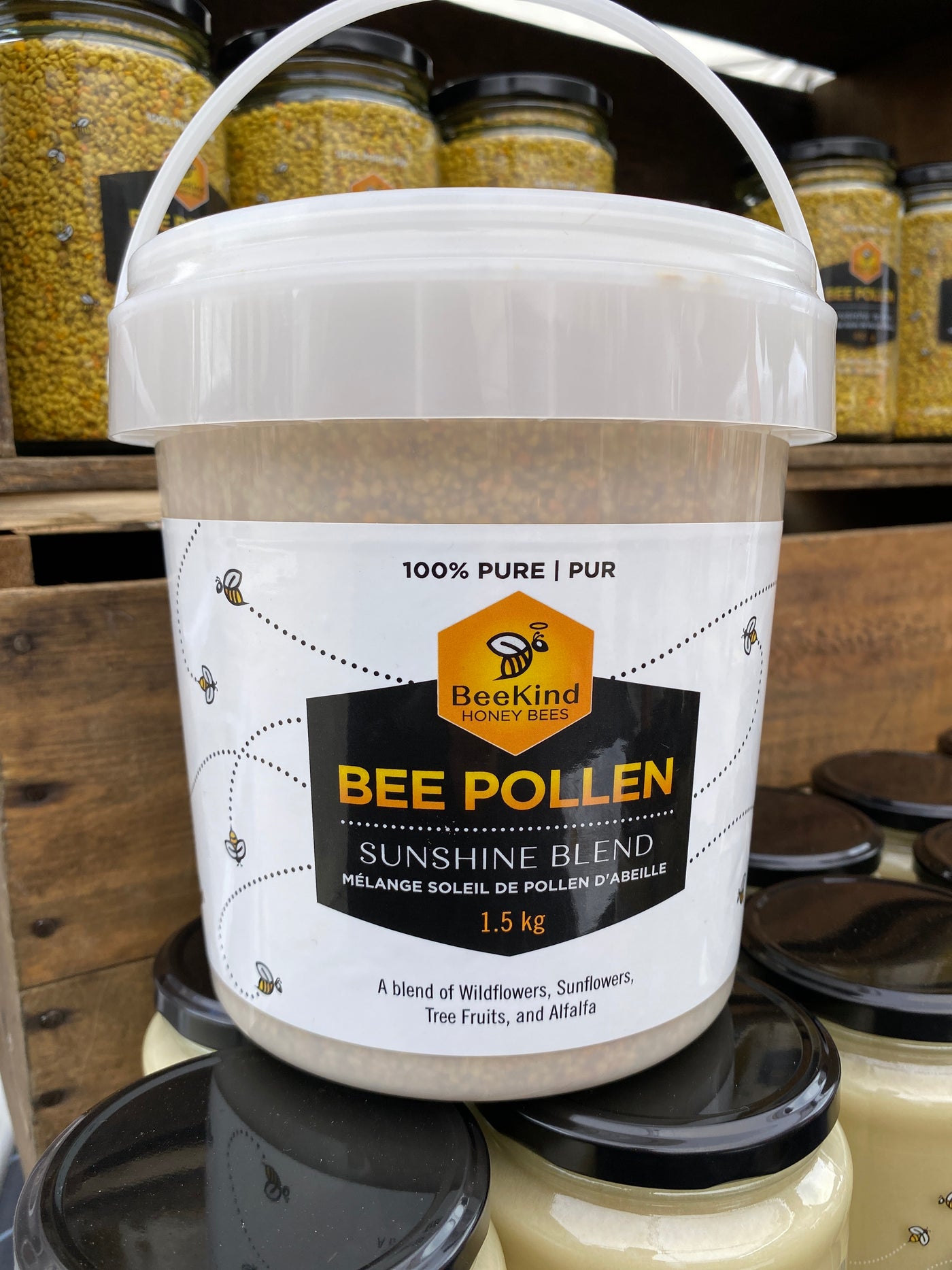 Pollen d'abeille Sunshine Blend 1,5 kg