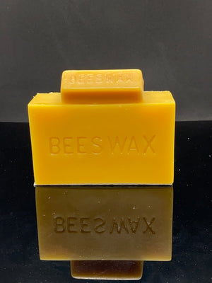 Bulk filtered beeswax 1lb block for sale in Revelstoke BC Canada