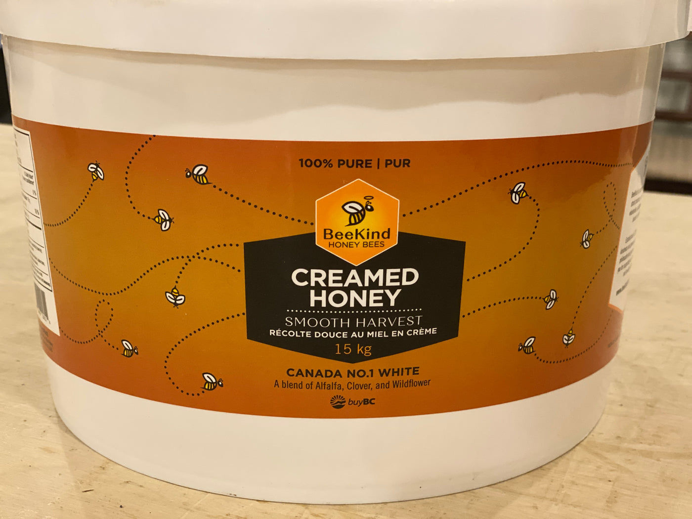 Smooth Harvest Creamed Honey 15kg