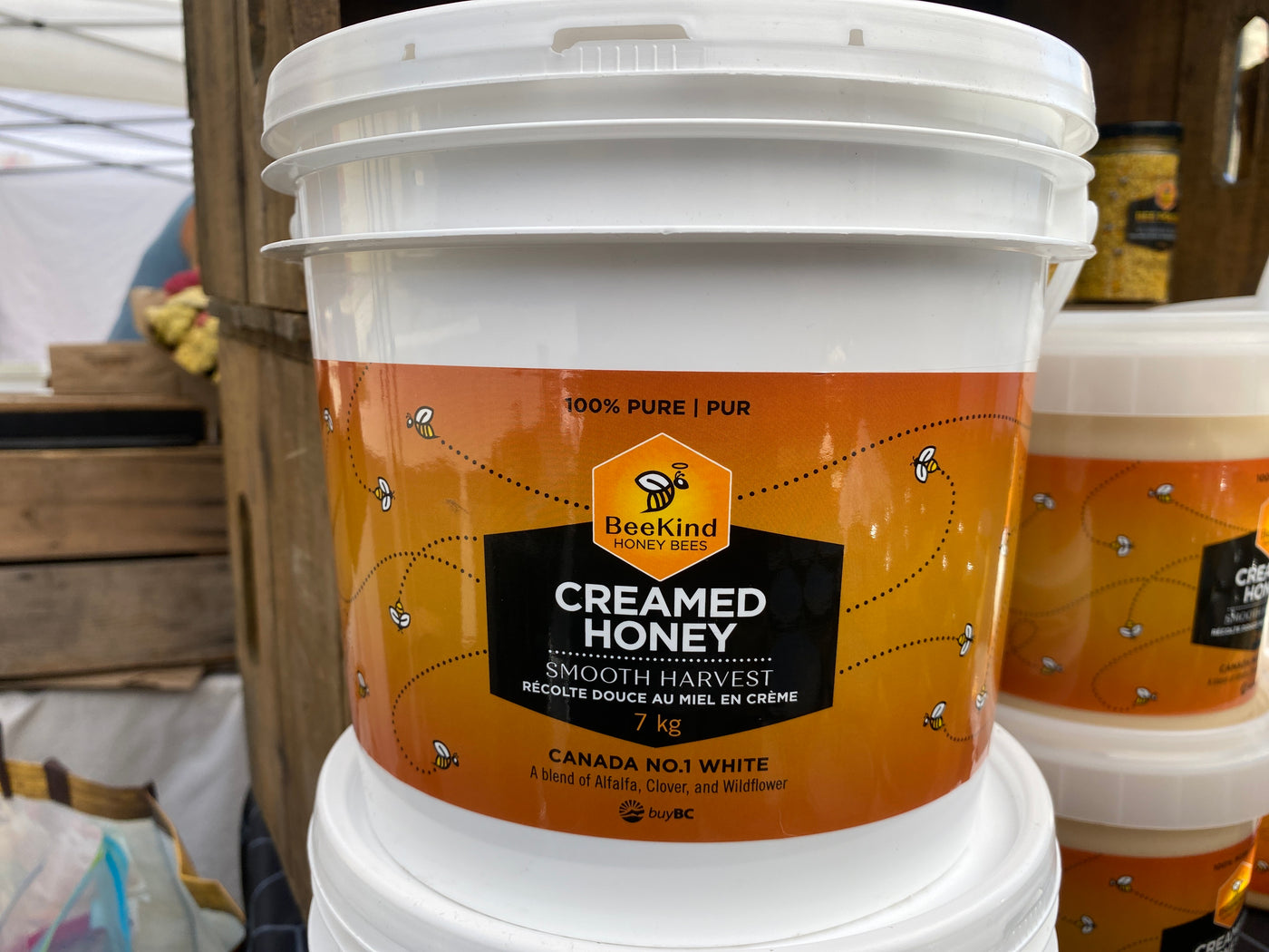 Smooth Harvest Creamed Honey 7kg