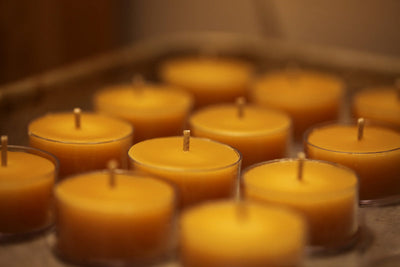 Tea Light Beeswax Candles Twelve Box