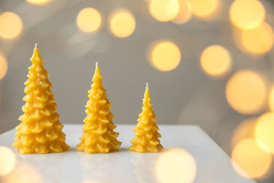 Three Pines Tree Set Candles