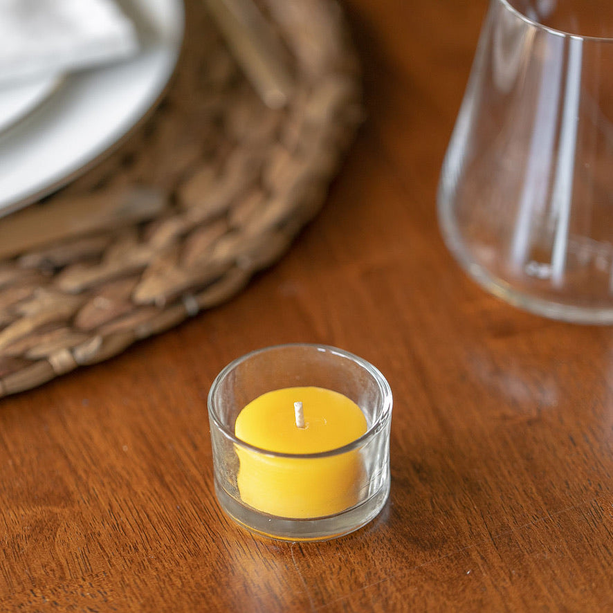 Beeswax Tea Lights Twelve Box