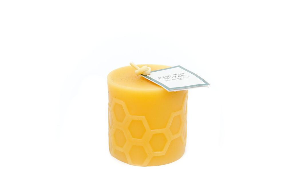 Hex 3.0 Pillar Candle