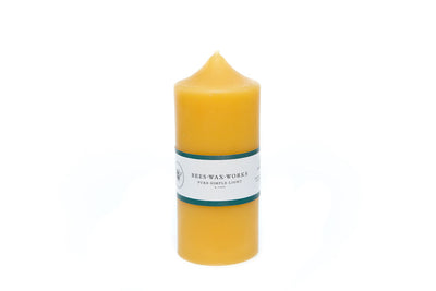 Bell Top Six Inch Pillar Candle