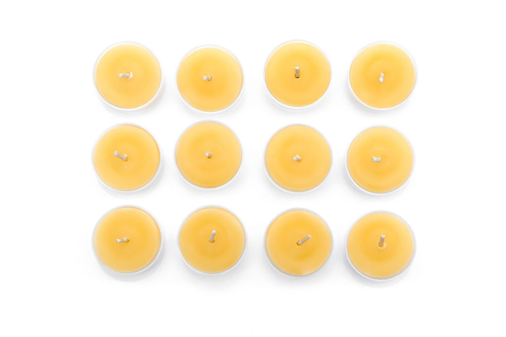 Beeswax Tea Lights Twelve Box