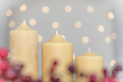 Bell Top Five Inch Pillar Candle