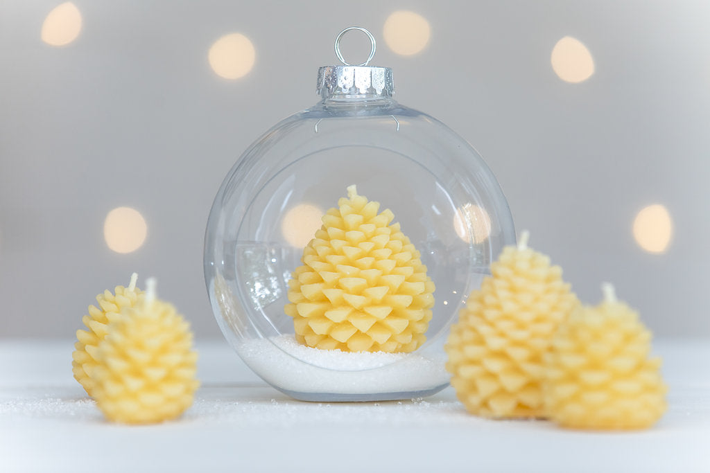 Pine Cone Candle