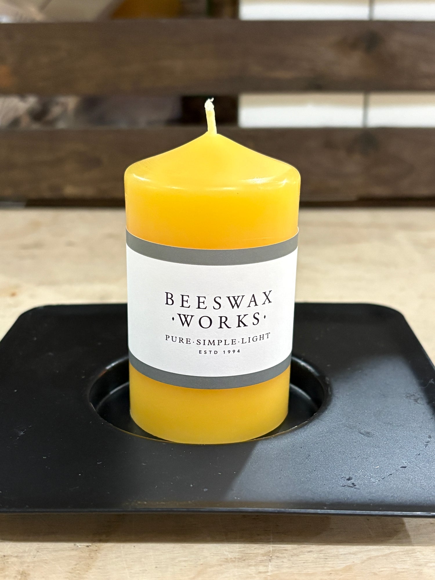 Narrow Three Inch Pillar Candle