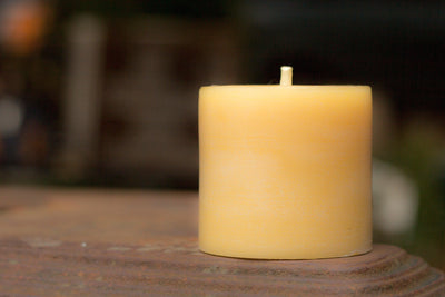 Flat Top Pillar Trio Candle Set