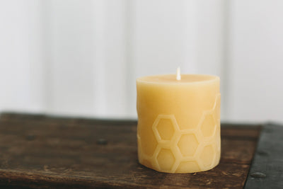 Hex 3.0 Pillar Candle