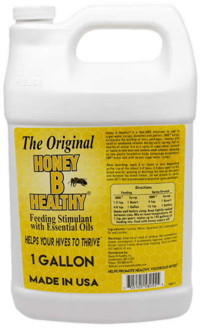 Supplement ~ Honey B Healthy 1 Gallon - BeeKind Honey Bees Inc.