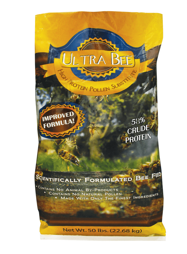 Supplement ~ Ultra Bee Dry Pollen 50lb - BeeKind Honey Bees Inc.